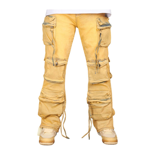 Politics "Weaver 291" Baggy Cargo Jean — Vintage Blue, view 2