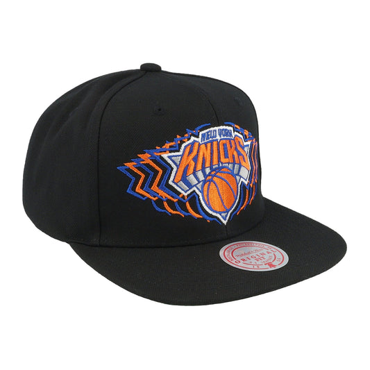 Mitchell & Ness New York Knicks Team Vibes Snapback — Black, view 2