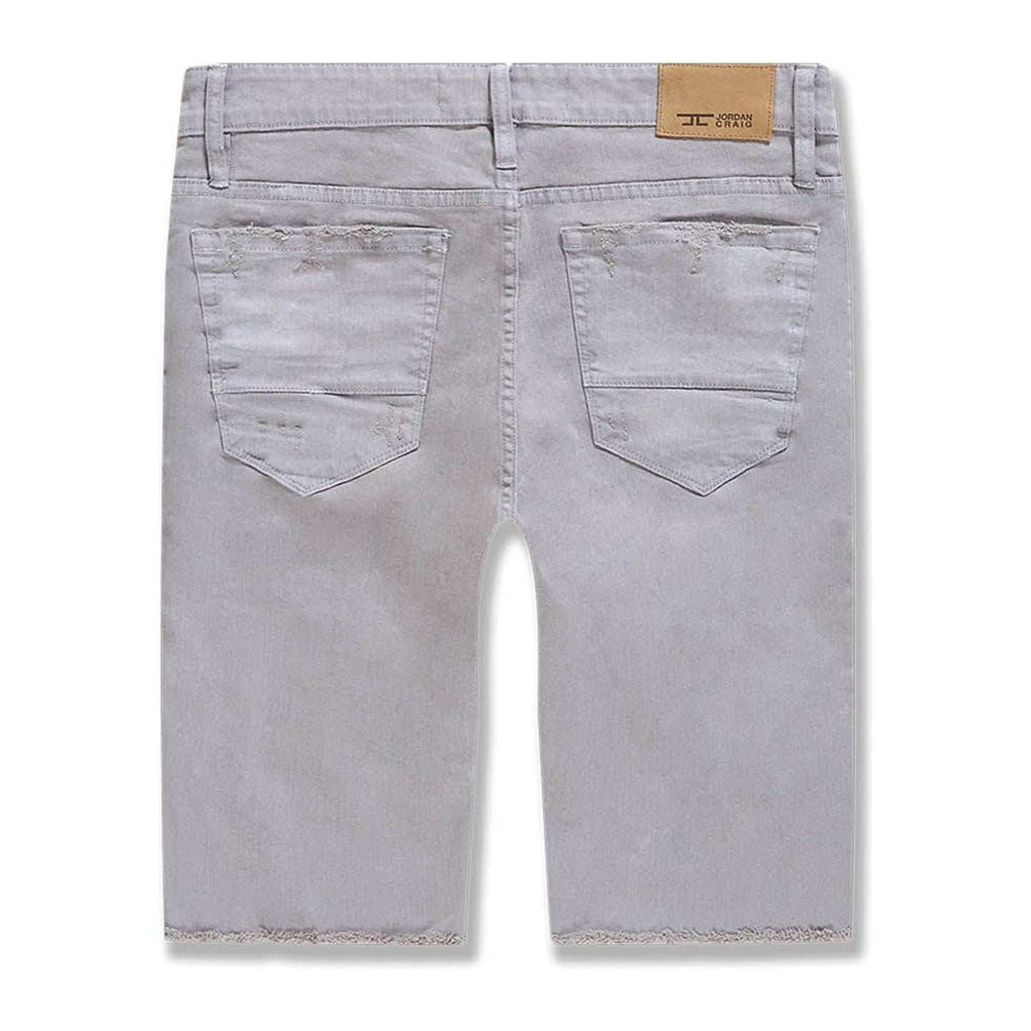 Jordan Craig "OG Tulsa" Twill Short — Light Grey, view 8