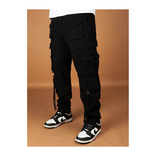 Politics "Puck 511" Cargo Jean — Black, view 2