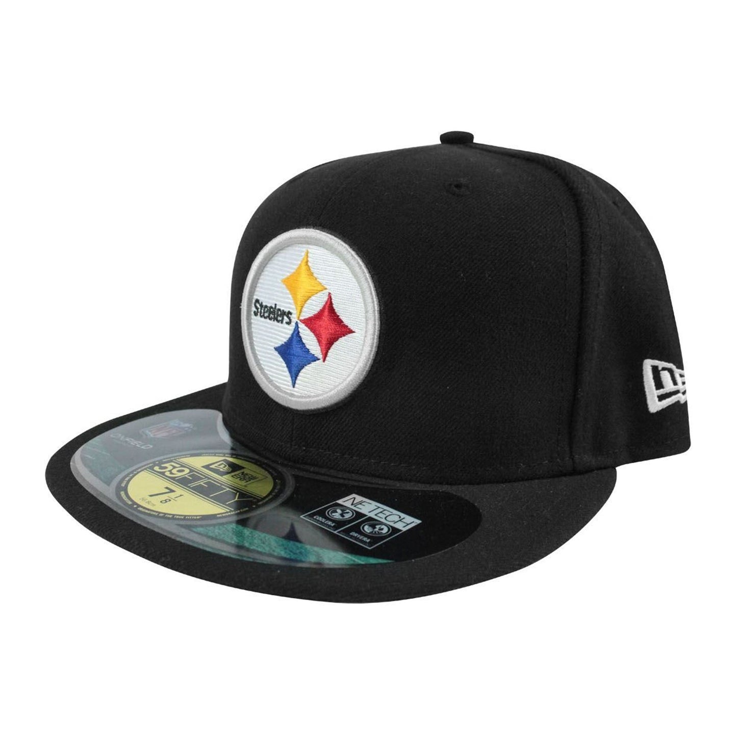 New Era Pittsburgh Steelers On-Field 59FIFTY Fitted — Black, view 2