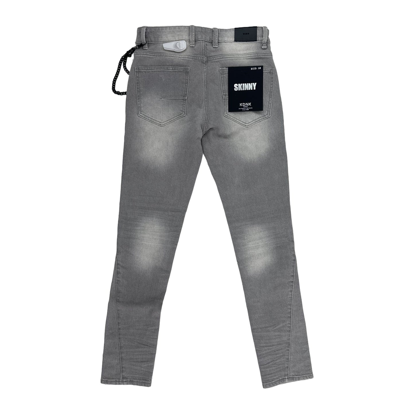 KDNK Skinny Jean — Grey, view 9