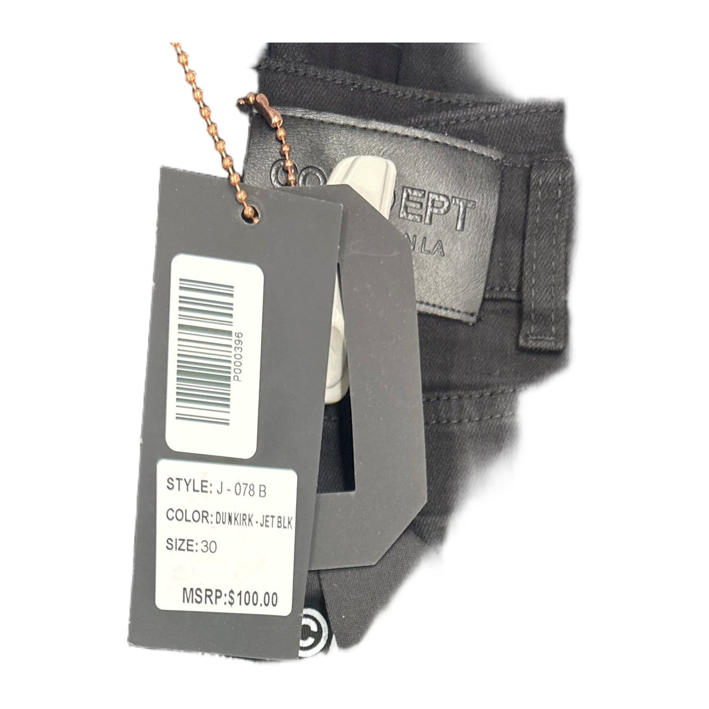 Concept "Dunkirk" Jean — Jet Black, view 4