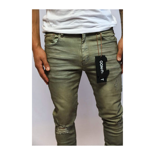 Concept LA "Utica" Skinny Jean — Oil Spill, view 2