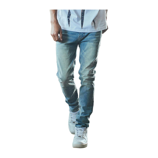 KDNK SK103 Everyday Skinny Jean — Blue, view 2