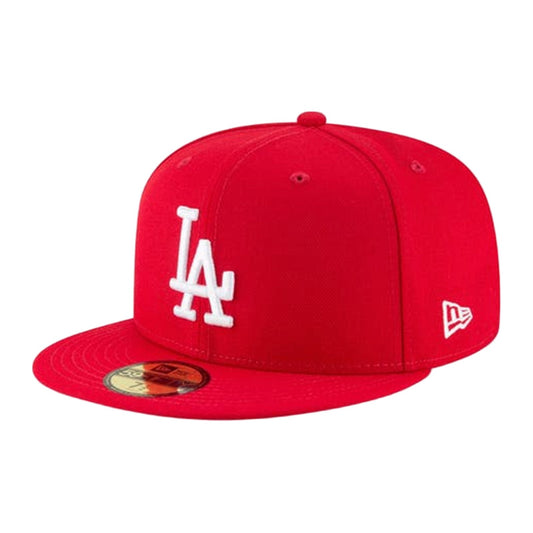 New Era Los Angeles Dodgers 59FIFTY Fitted — Scarlet, view 2