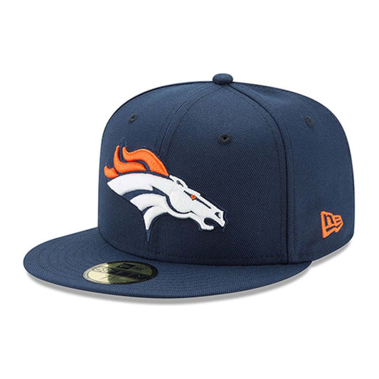 New Era Denver Broncos 59FIFTY Fitted — Navy