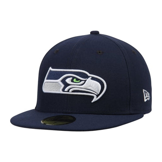 New Era Seattle Seahawks 59FIFTY Fitted — Navy
