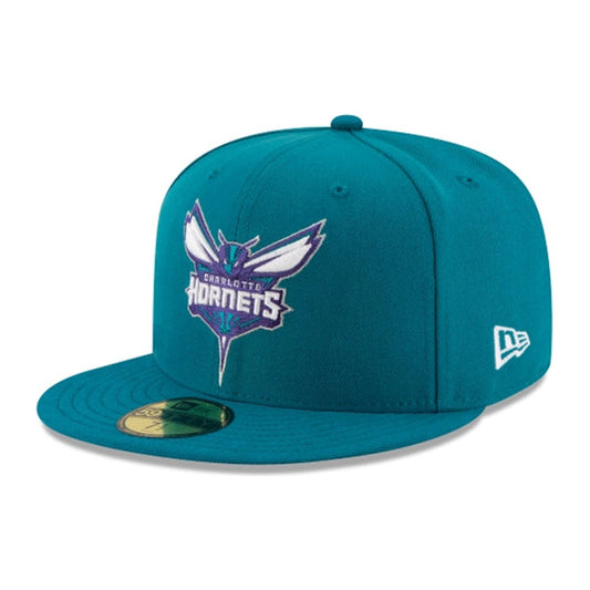 New Era Charlotte Hornets 59FIFTY Fitted — Teal
