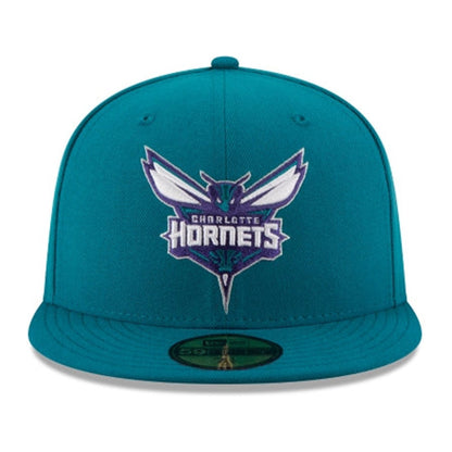 New Era Charlotte Hornets 59FIFTY Fitted — Teal, view 2