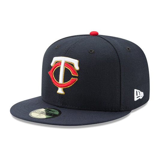 New Era Minnesota Twins Authentic Collection 59FIFTY Fitted — Navy