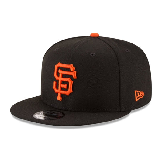 New Era San Francisco Giants 9FIFTY Snapback — Black/Orange