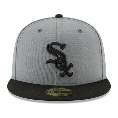 New Era Chicago White Sox 2Tone 59FIFTY Fitted — Grey/Black, view 2