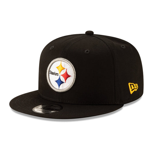 New Era Pittsburgh Steelers 9FIFTY Snapback — Black