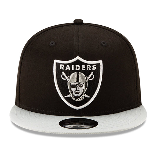 New Era Las Vegas Raiders 2Tone 9FIFTY Snapback — Black/Graphite