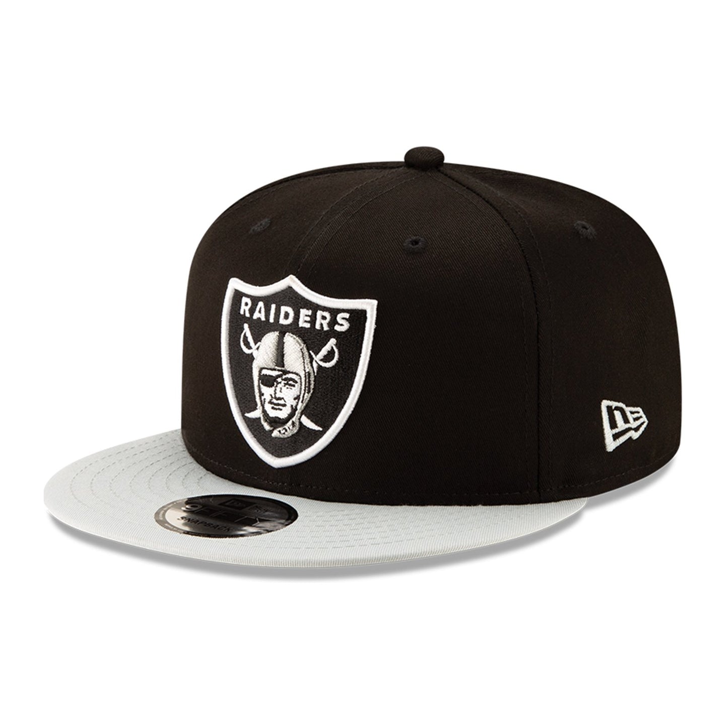 New Era Las Vegas Raiders 2Tone 9FIFTY Snapback — Black/Graphite, view 2