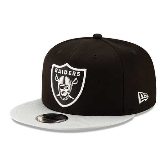New Era Las Vegas Raiders 2Tone 9FIFTY Snapback — Black/Graphite, view 2