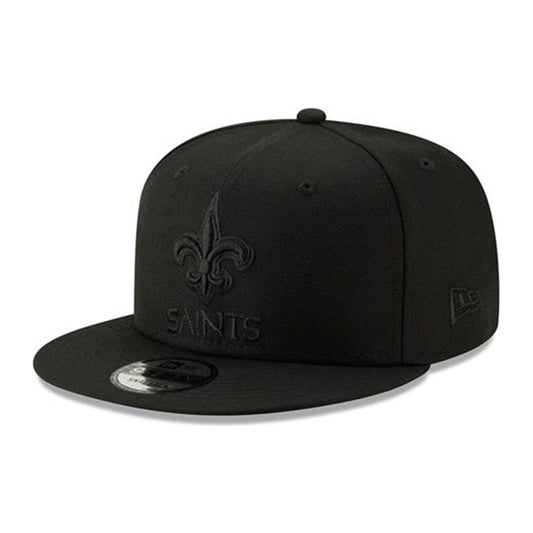 New Era New Orleans Saints 9FIFTY Snapback — Black on Black
