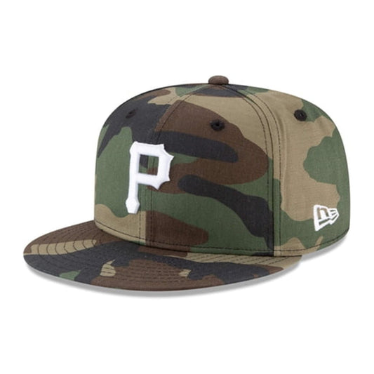 New Era Pittsburgh Pirates 9FIFTY Snapback — Woodland Camo