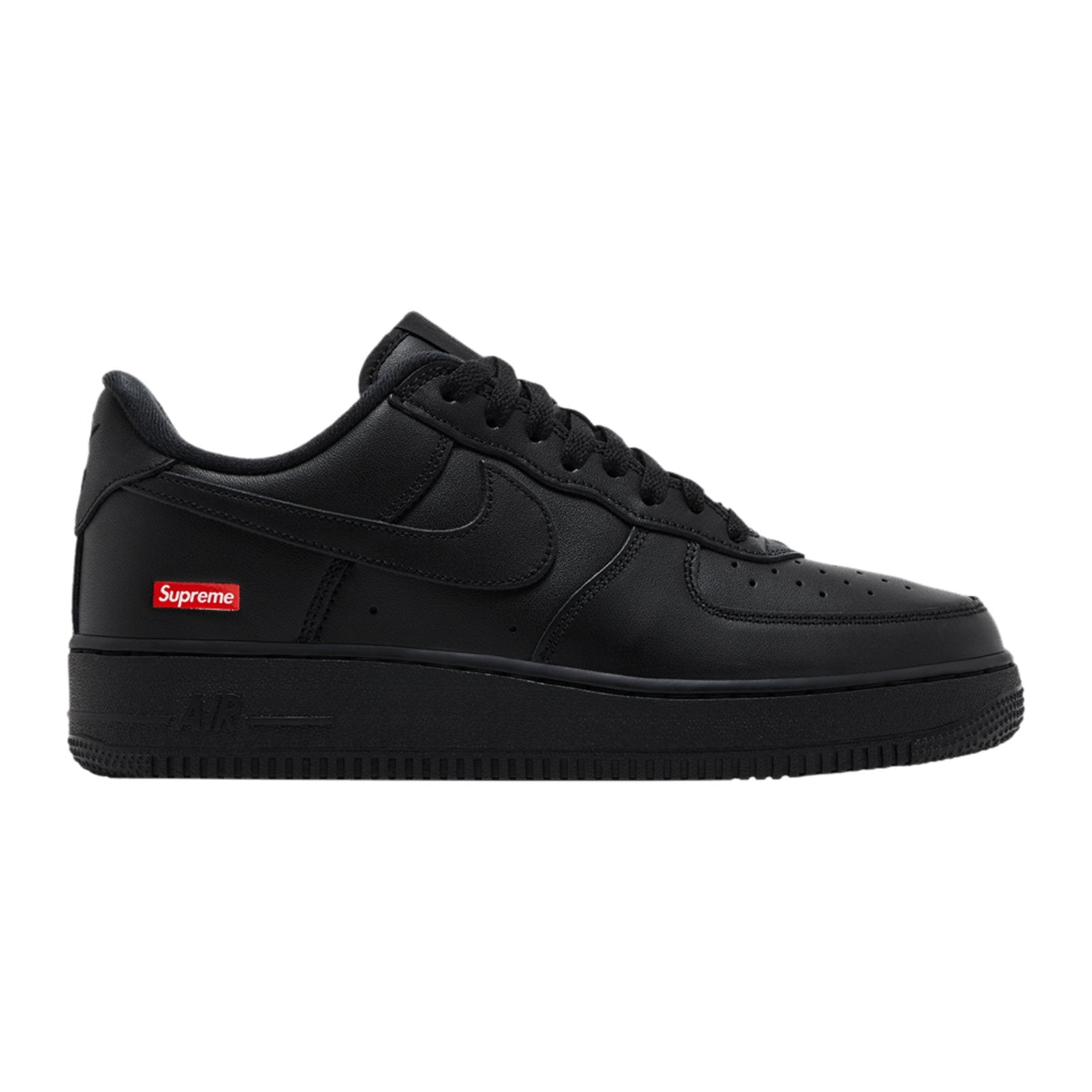 Supreme x Nike Air Force 1 Low "Box Logo" — Black, view 2