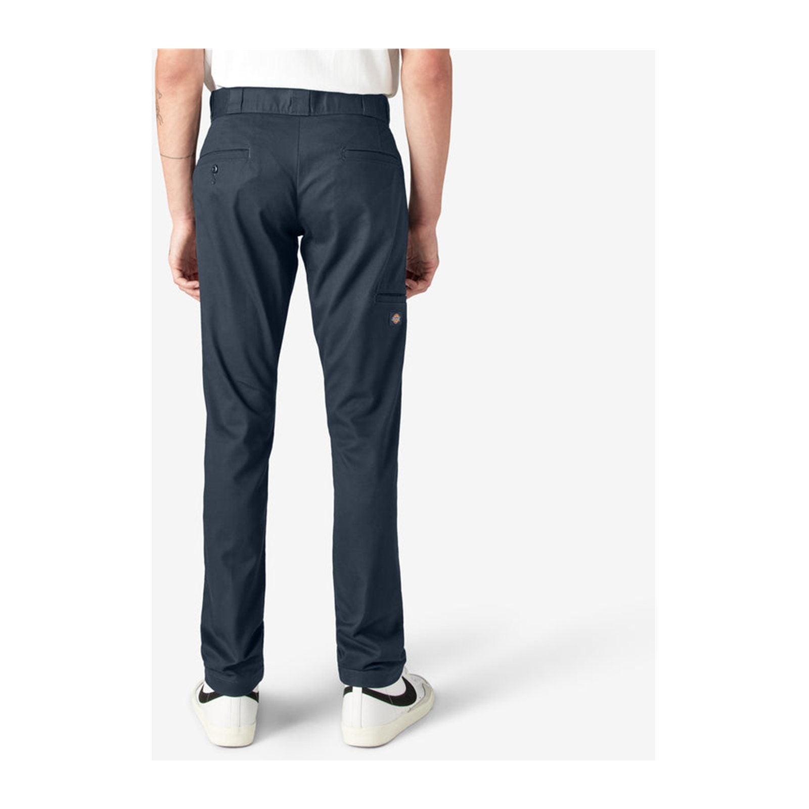 Dickies FLEX Skinny Fit Double Knee Work Pant — Dark Navy, view 8
