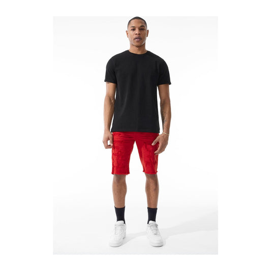 Jordan Craig "OG Tulsa" Twill Short — Red