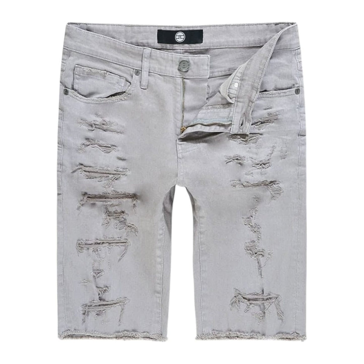 Jordan Craig "OG Tulsa" Twill Short — Light Grey, view 5