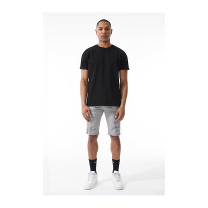 Jordan Craig "OG Tulsa" Twill Short — Light Grey