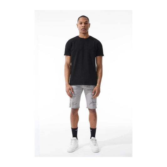 Jordan Craig "OG Tulsa" Twill Short — Light Grey