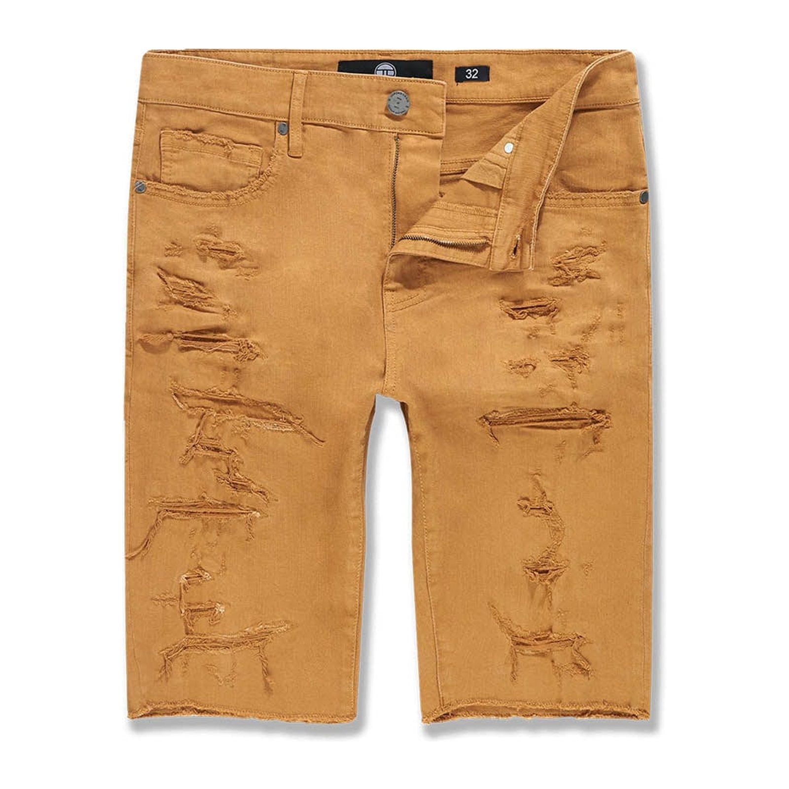 Jordan Craig "OG Tulsa" Twill Short — Summer Wheat, view 4