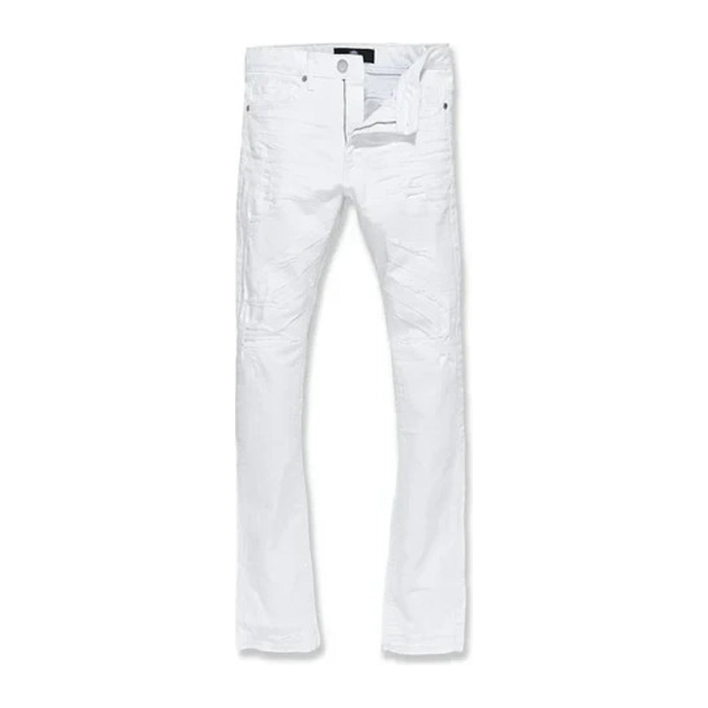 Jordan Craig Martin Stacked Jean — White Heavy Shred, view 2