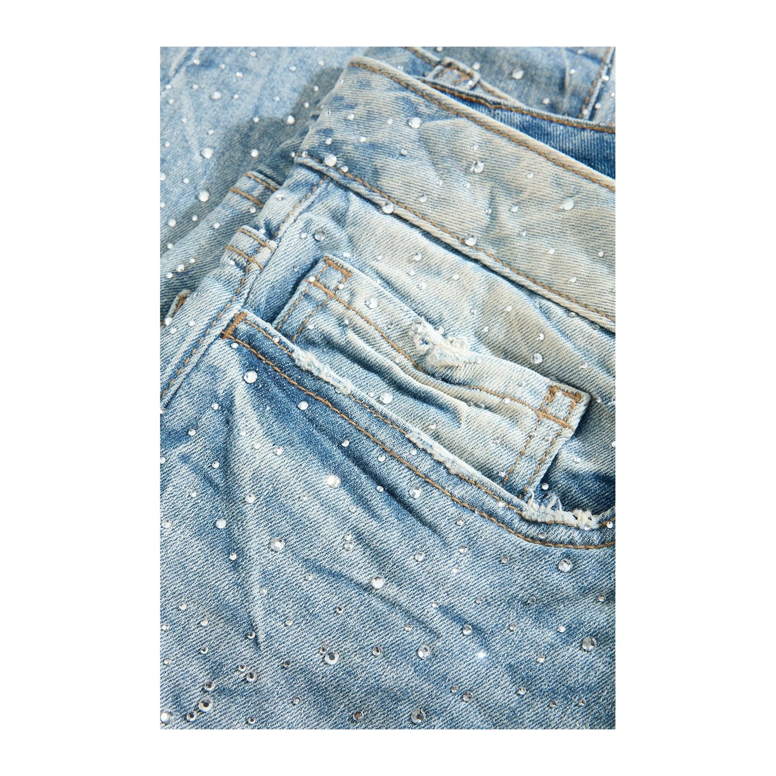 Jordan Craig "Magic City" Super Skinny Denim — Iced Lager, view 2