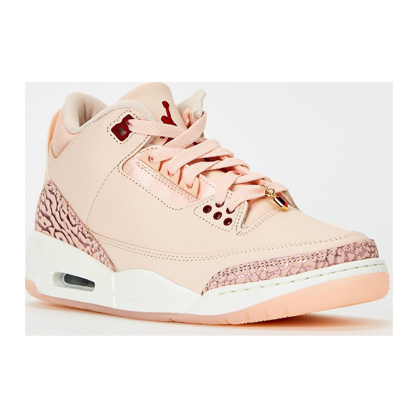 Nike Women's Air Jordan 3 Retro Vday Washed Coral/Gym Red-Sail