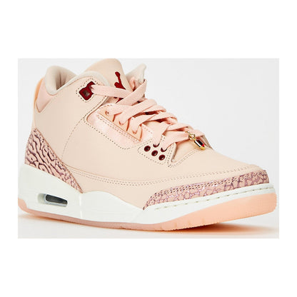 Nike Women's Air Jordan 3 Retro Vday Washed Coral/Gym Red-Sail