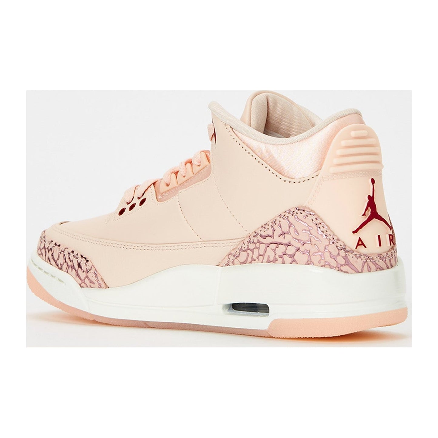 Nike Women's Air Jordan 3 Retro Vday Washed Coral/Gym Red-Sail
