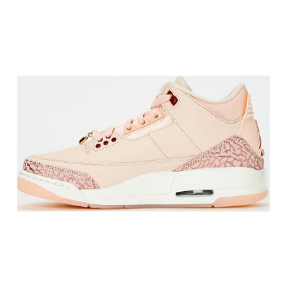 Nike Women's Air Jordan 3 Retro Vday Washed Coral/Gym Red-Sail