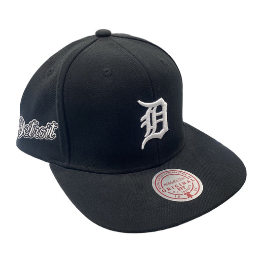 Mitchell & Ness Golden State Warriors Snapback — Black/White, view 2
