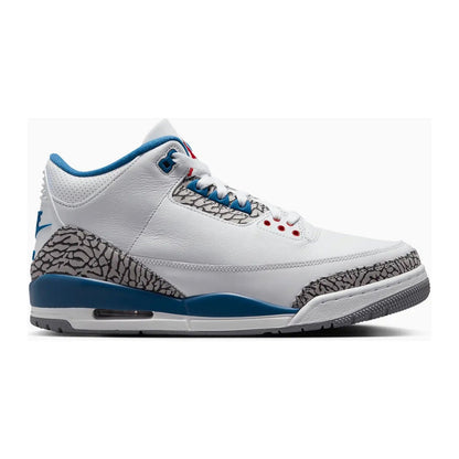 Nike Air Jordan 3 Retro OG White/Fire Red-True Blue