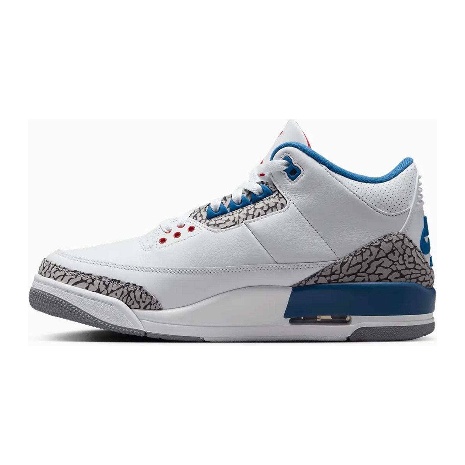 Nike Air Jordan 3 Retro OG White/Fire Red-True Blue