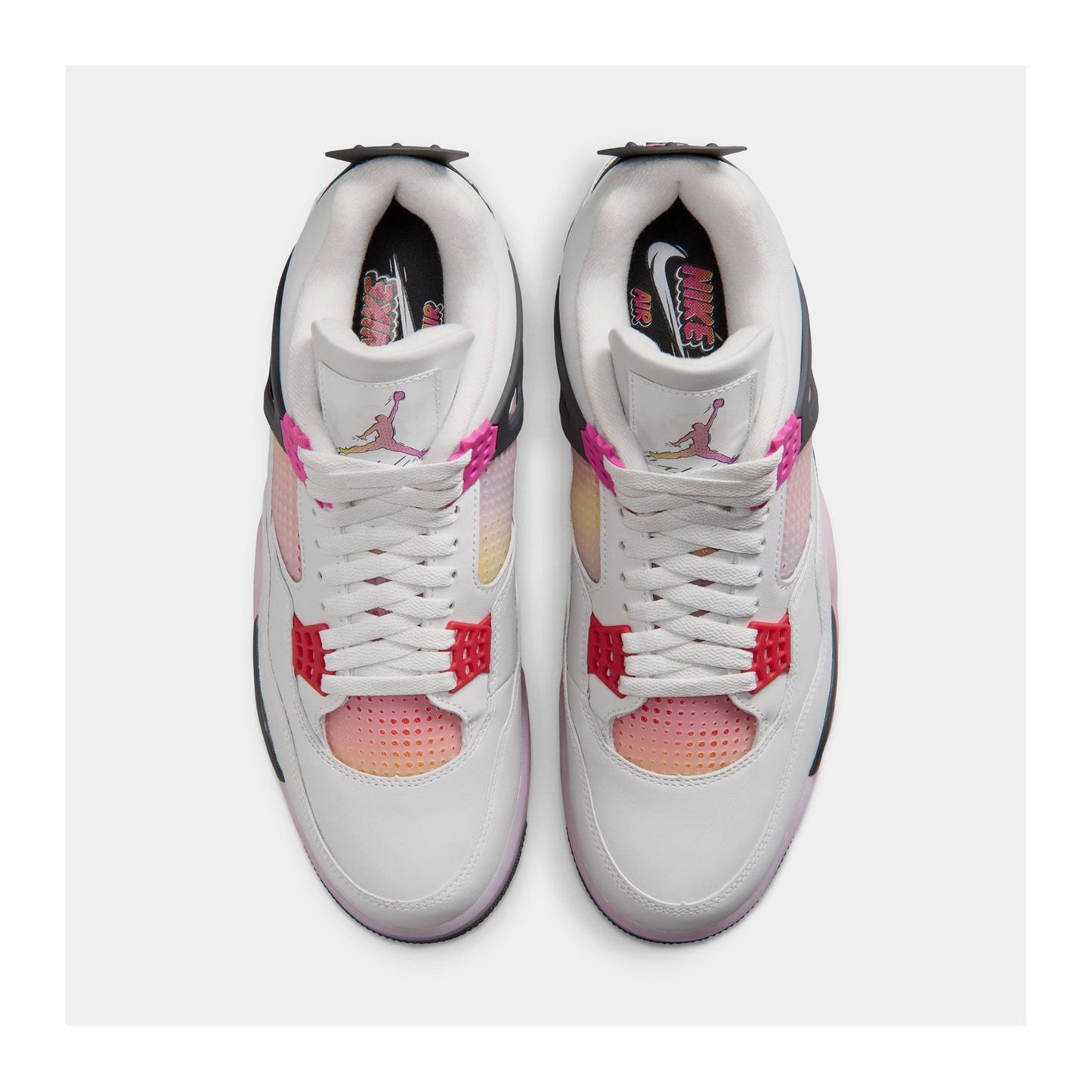 Nike Air Jordan 4 Retro Off White/Fire Pink-Anthracite