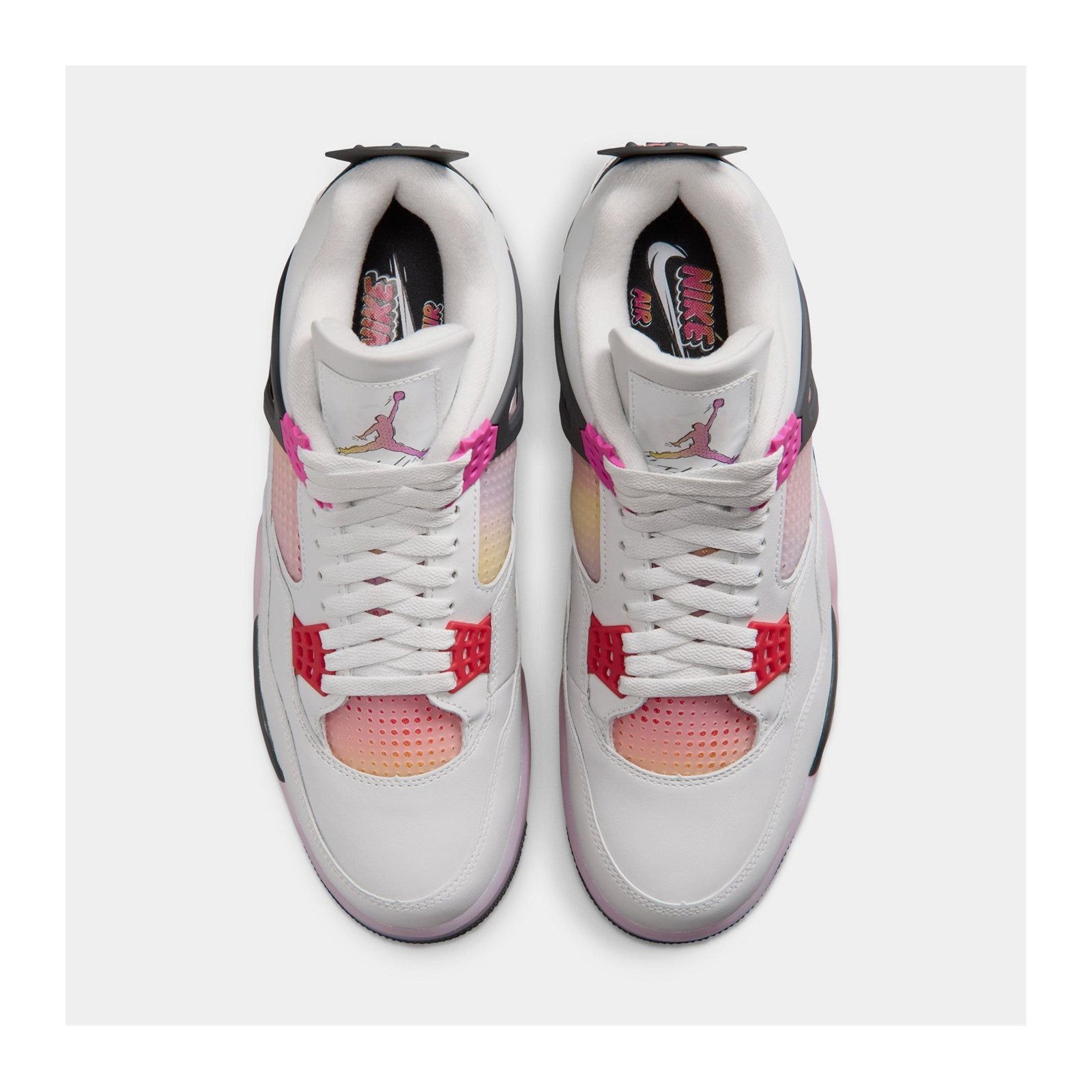 Nike Air Jordan 4 Retro Off White/Fire Pink-Anthracite