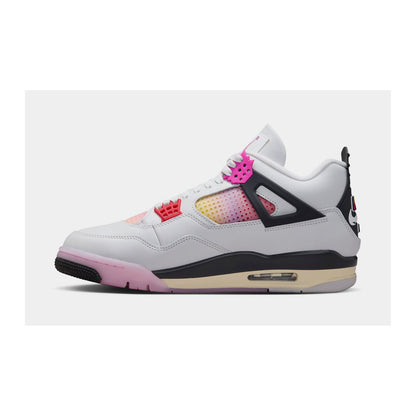 Nike Air Jordan 4 Retro Off White/Fire Pink-Anthracite
