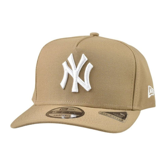 New Era New York Yankees 9FIFTY A-Frame Snapback — Khaki