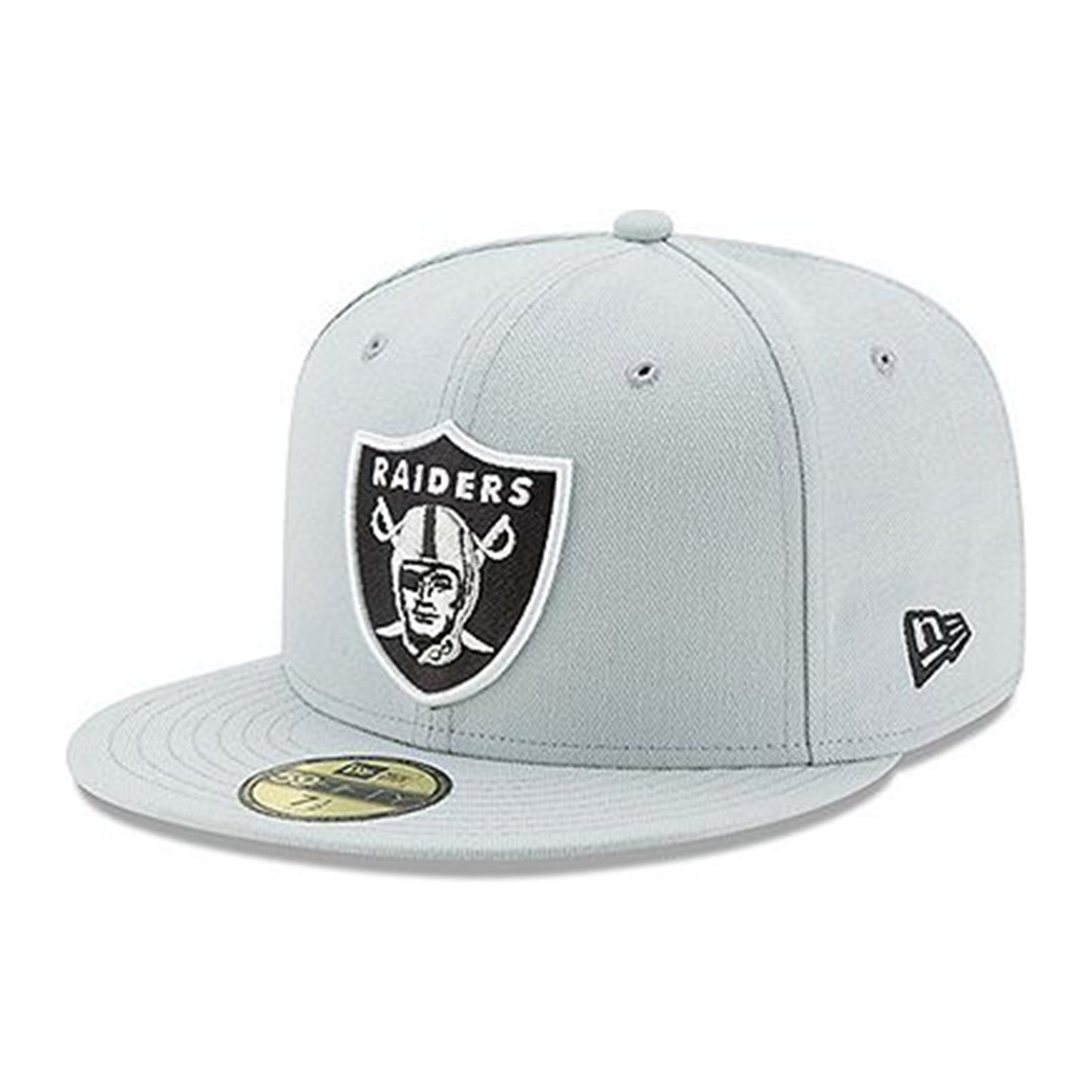 New Era Las Vegas Raiders 59FIFTY Fitted — Grey, view 3