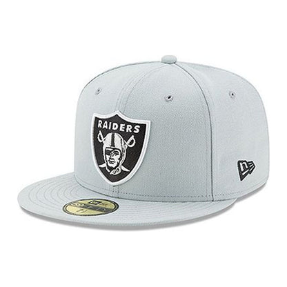 New Era Las Vegas Raiders 59FIFTY Fitted — Grey, view 3