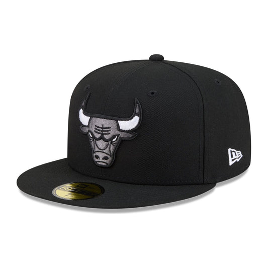 New Era Chicago Bulls 59FIFTY Fitted — Black
