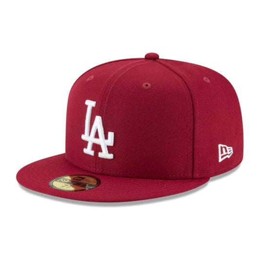 New Era Los Angeles Dodgers 59FIFTY Fitted — Cardinal