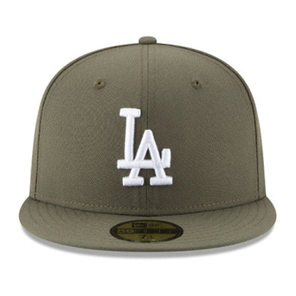 New Era Los Angeles Dodgers 59FIFTY Fitted — Olive, view 2