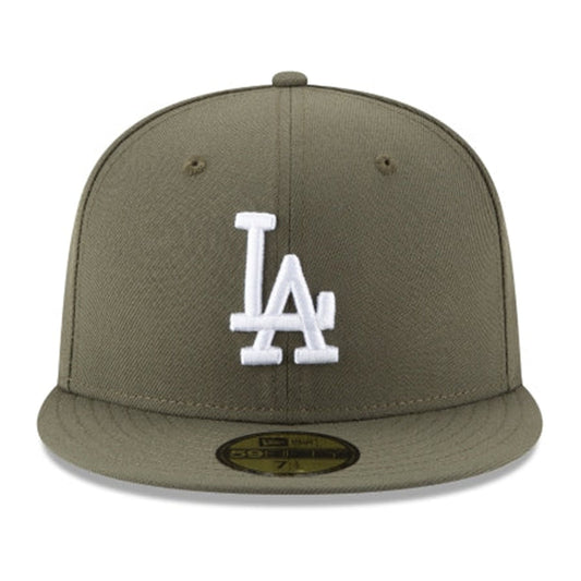 New Era Los Angeles Dodgers 59FIFTY Fitted — Olive, view 2
