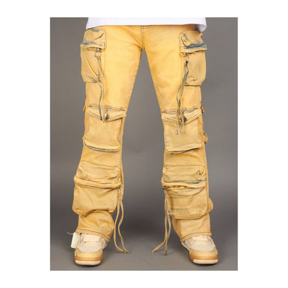 Politics "Weaver 291" Baggy Cargo Jean — Vintage Blue, view 3